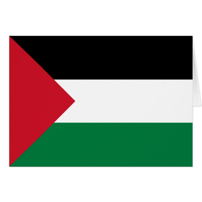 Cartão palestina (Frente Horizontal)
