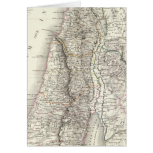 Cartão Palestina ou Terre Sainte - A Terra Santa