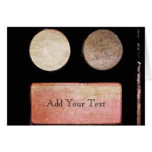 Cartão Paleta de Artista Makeup- Face por Shirley Taylor