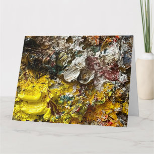 Cartão Paleta de artistas #1