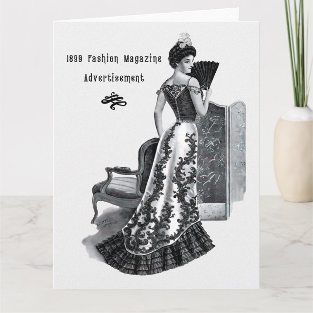 Cartão Palhaço da noite de 1800 (Frente)