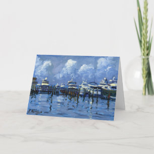 Cartão Palm Beach City Docks note cards