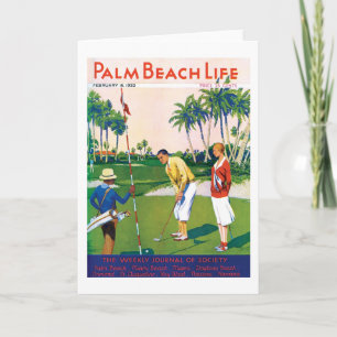 Cartão Palm Beach Life #5 note card