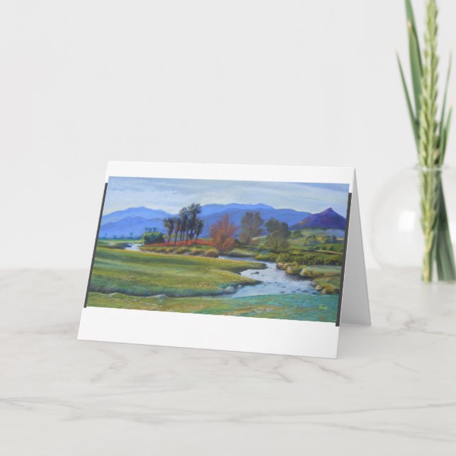 Cartão Palm Primavera de Bruce Tunis (Frente)