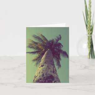Cartão Palm Tree