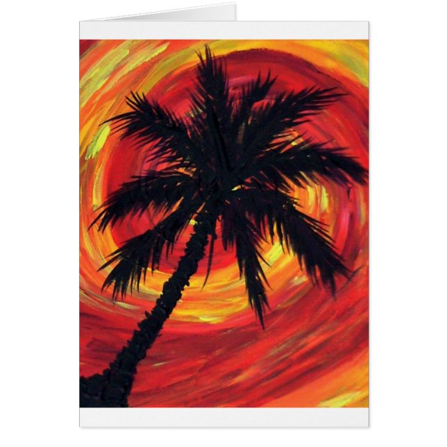 Cartão palma da tempestade melindas (Frente)