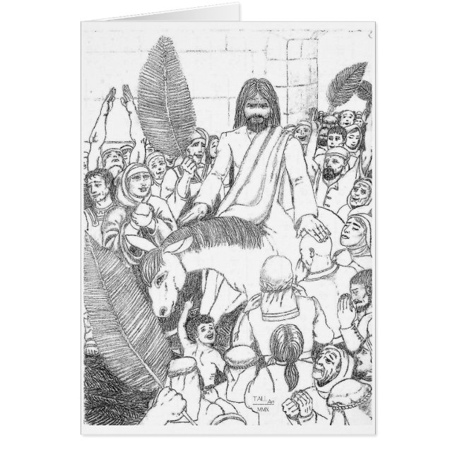 Cartão Palma domingo (Frente)