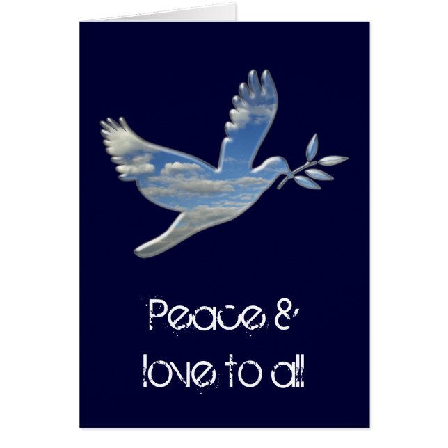 Cartão paloma (Frente)