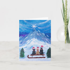 Cartão Pals de inverno