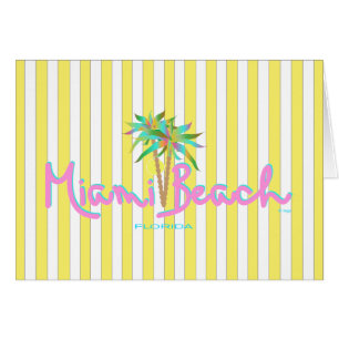 Cartão Pam de Miami Beach