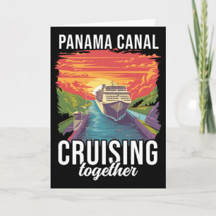 Cartão Panamá Canal Cruzeiro Juntos Férias Família Mat