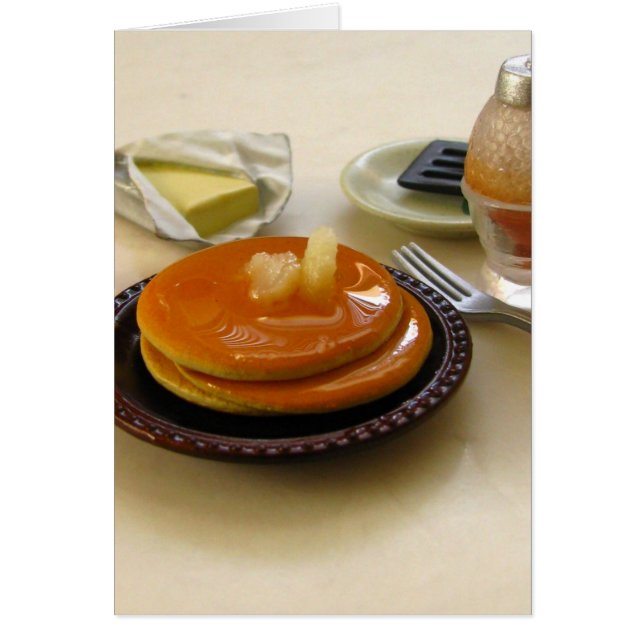 Cartão Pancake Breakfast (Frente)