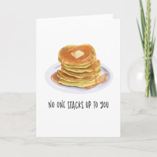 Cartão Pancakes Engraçados Que Ninguém Te Prende Aniversá