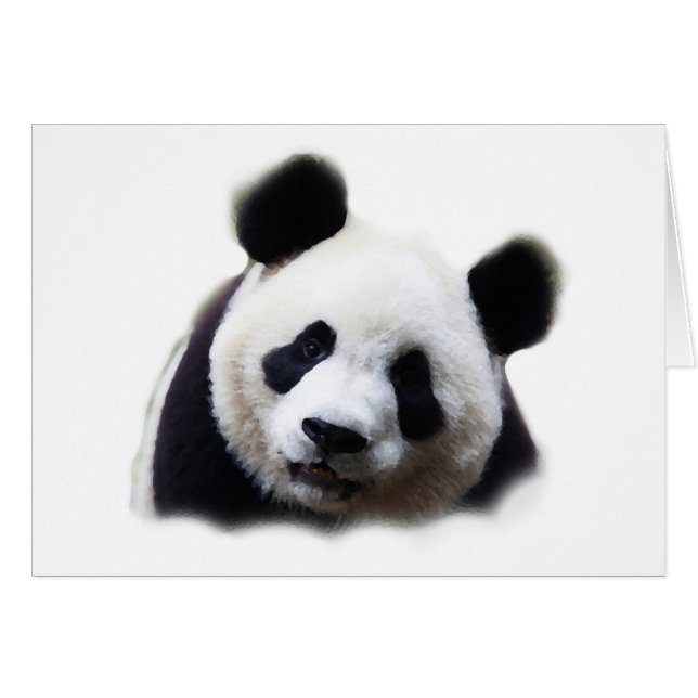 Cartão Panda (Frente Horizontal)