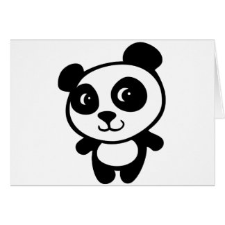 Cartão panda