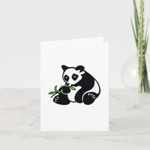Cartão Panda -