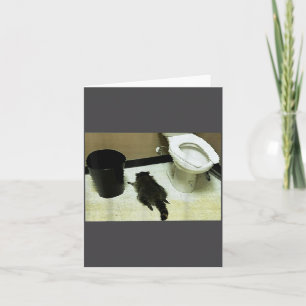 Cartão Panda Lixo Engraçado Esquilo Bêbado 