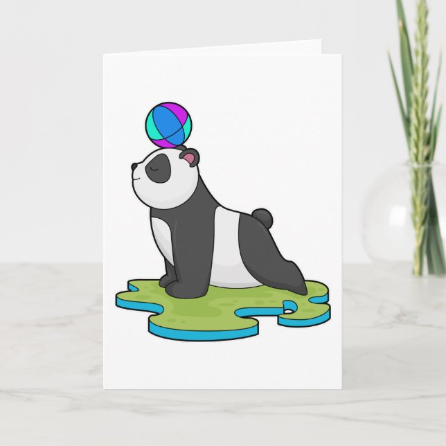 Cartão Panda na Yoga Fitness (Frente)