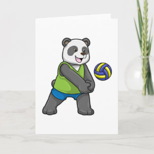 Cartão Panda nos Esportes com Volei