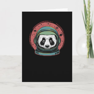 Cartão Pandastronauta