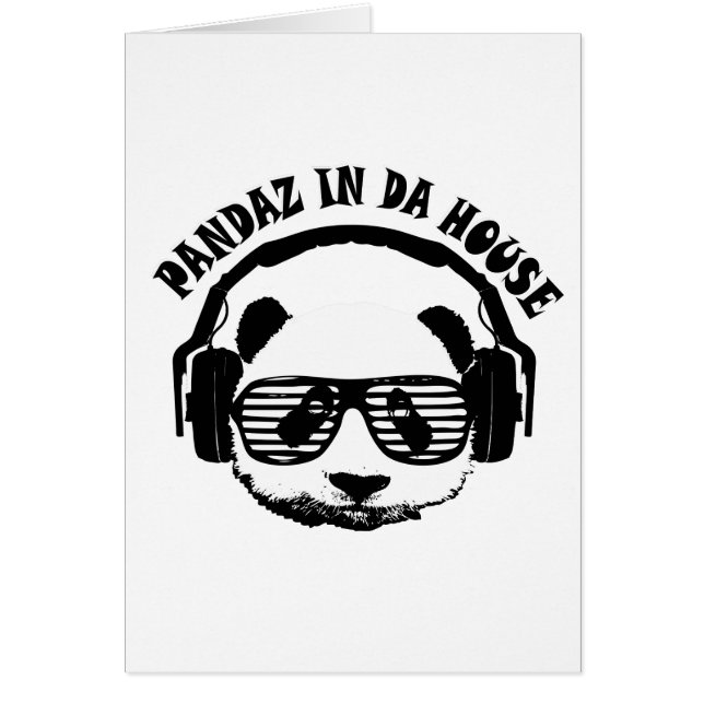 Cartão Pandaz na casa da Dinamarca (Frente)