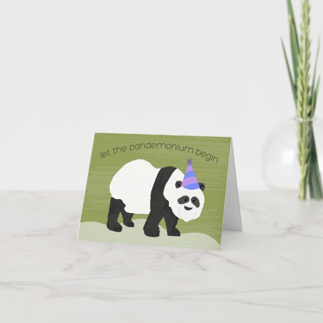 Cartão Pandemonium Birthday (Frente)