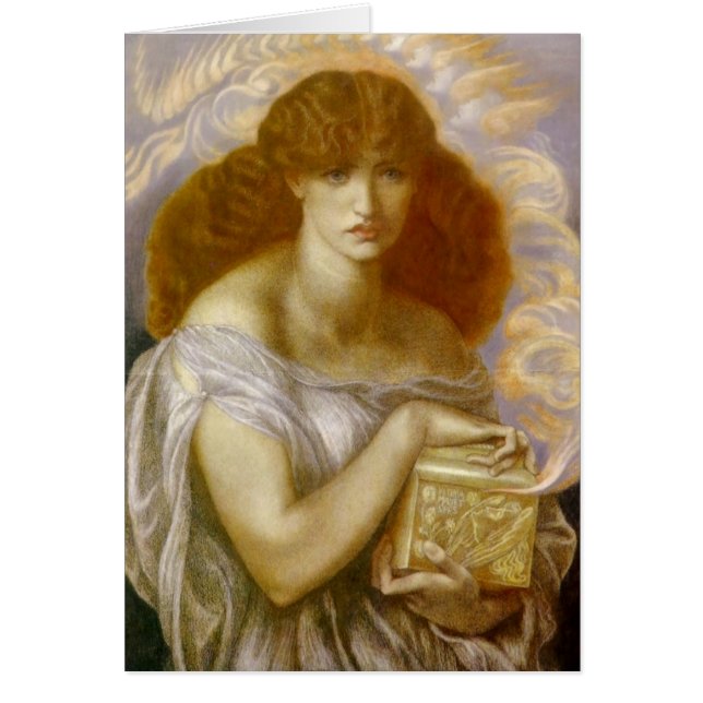 Cartão Pandora abre caixa Dourada (Frente)