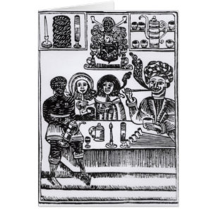 Cartão Panfleto anti-fumaça