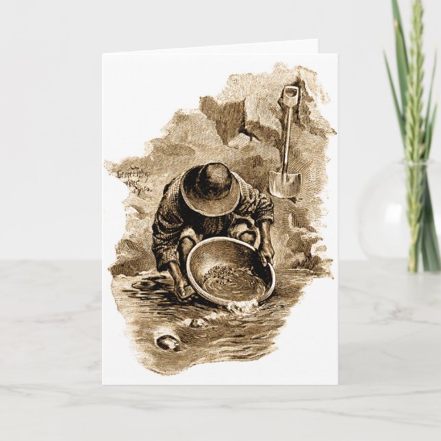 Cartão panner do ouro (Frente)