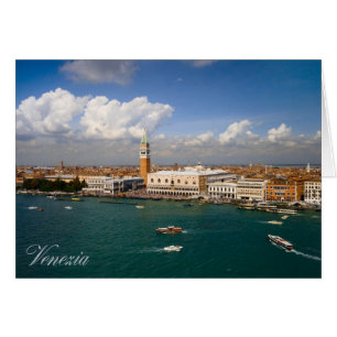 Cartão Panorama de Veneza
