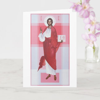 Cartão Pantocrator cristo