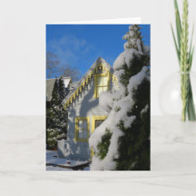 Pão de gengibre e neve de inverno - Vineyard de Ma