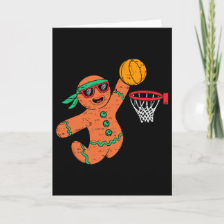 Cartão Pão de gengibre engraçado Sketll Natal Xmas Homens