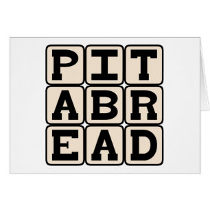 Cartão Pão Pita, Pão Fermentado