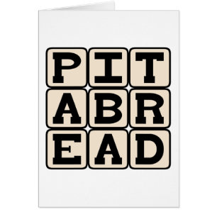 Cartão Pão Pita, Pão Fermentado