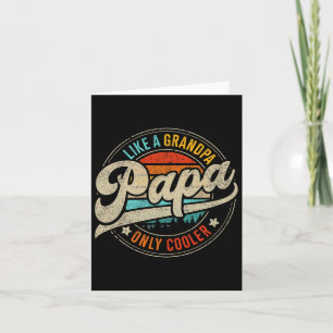 Cartão Papa Apenas Fresco De Fresco Para Vovô Dia de os p