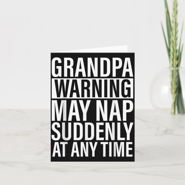 Cartão Papa Art For Grandpa From Grandkids Father's Day P (Frente)