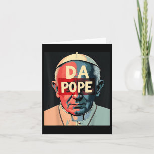 Cartão Papa Bobby Chicago – Humor Católico Engraçado do P