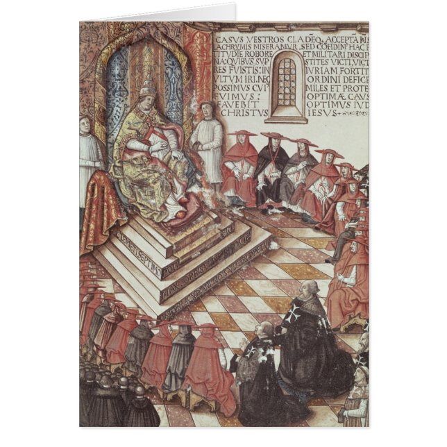 Cartão Papa Clemente VII (Frente)