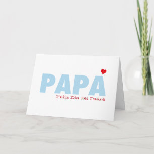 Cartão Papa Feliz Dia del Padre