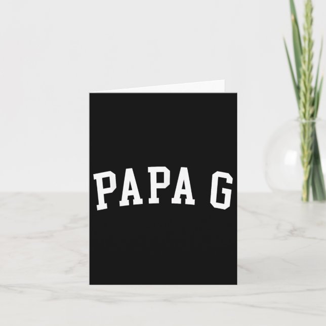 Cartão Papa G _2 (Frente)