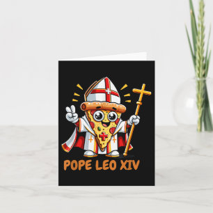 Cartão Papa Robert Previne Papa Leo Xiv Da Pope Engraçado