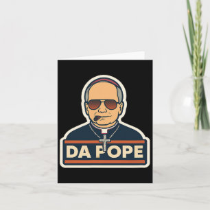 Cartão Papa Robert Prevost - Papa Leo Xiv - Do Papa