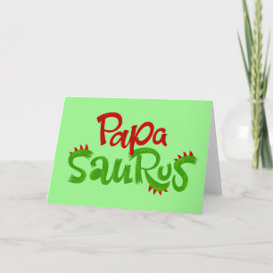 Cartão Papa Surus Graphic