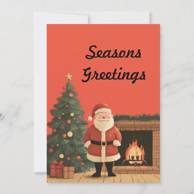 Cartão Papai Noel (Frente)