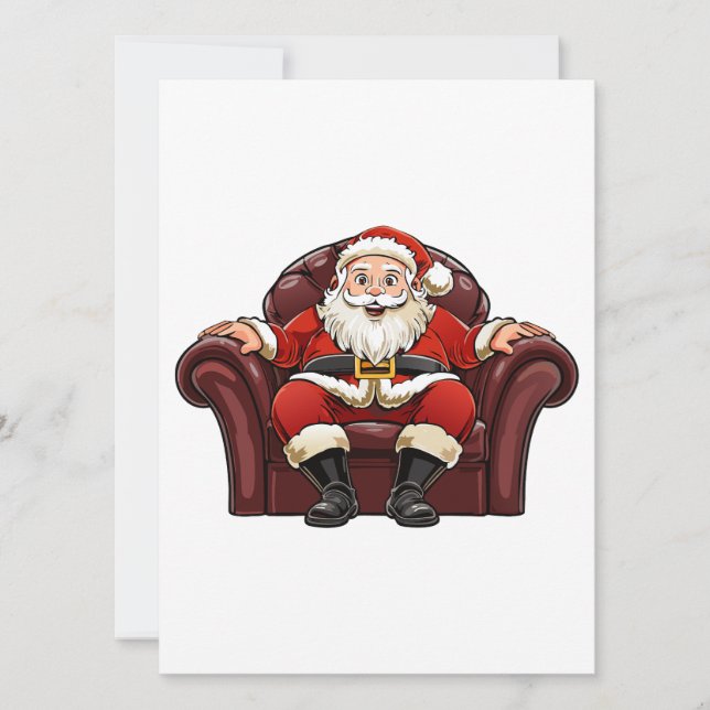 Cartão Papai Noel (Frente)