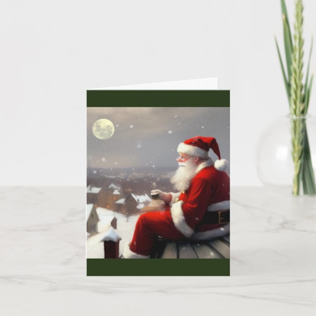 Cartão Papai Noel (Frente)