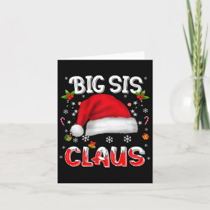 Cartão Papai Noel do Dia das Mães Natal Família Combinand