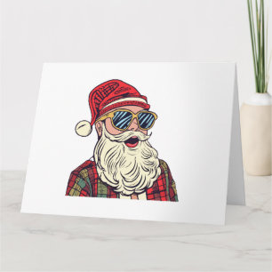 Cartão Papai Noel - Engraçado