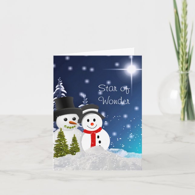 Cartão Papai Noel Feliz Natal Saudações de Férias  (Frente)